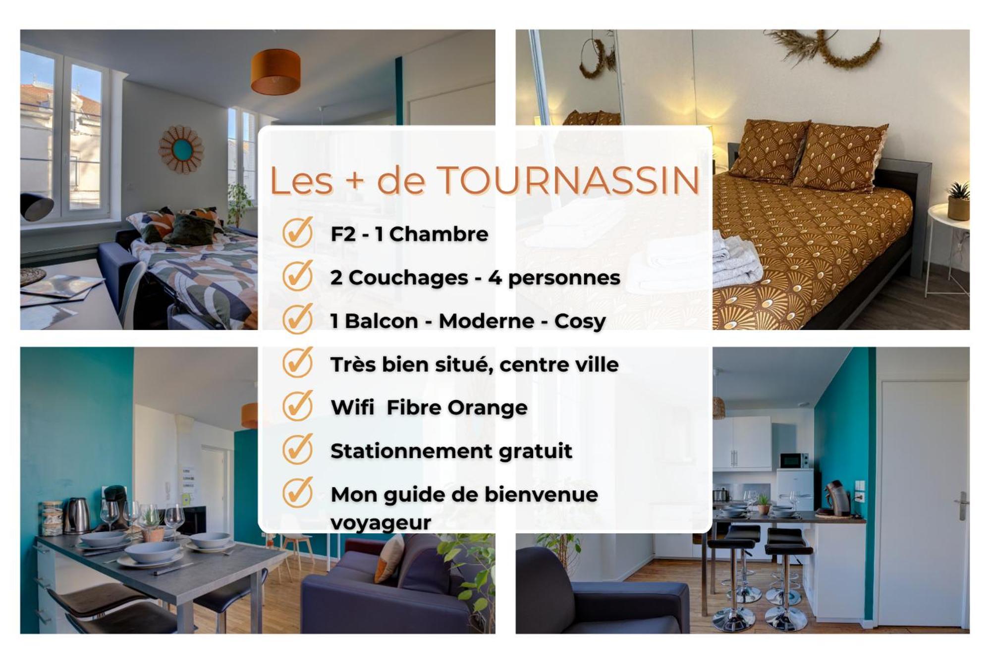 Appartamento Le Tournassin-balcon-stationnement Gratuit Bourg-en-Bresse
