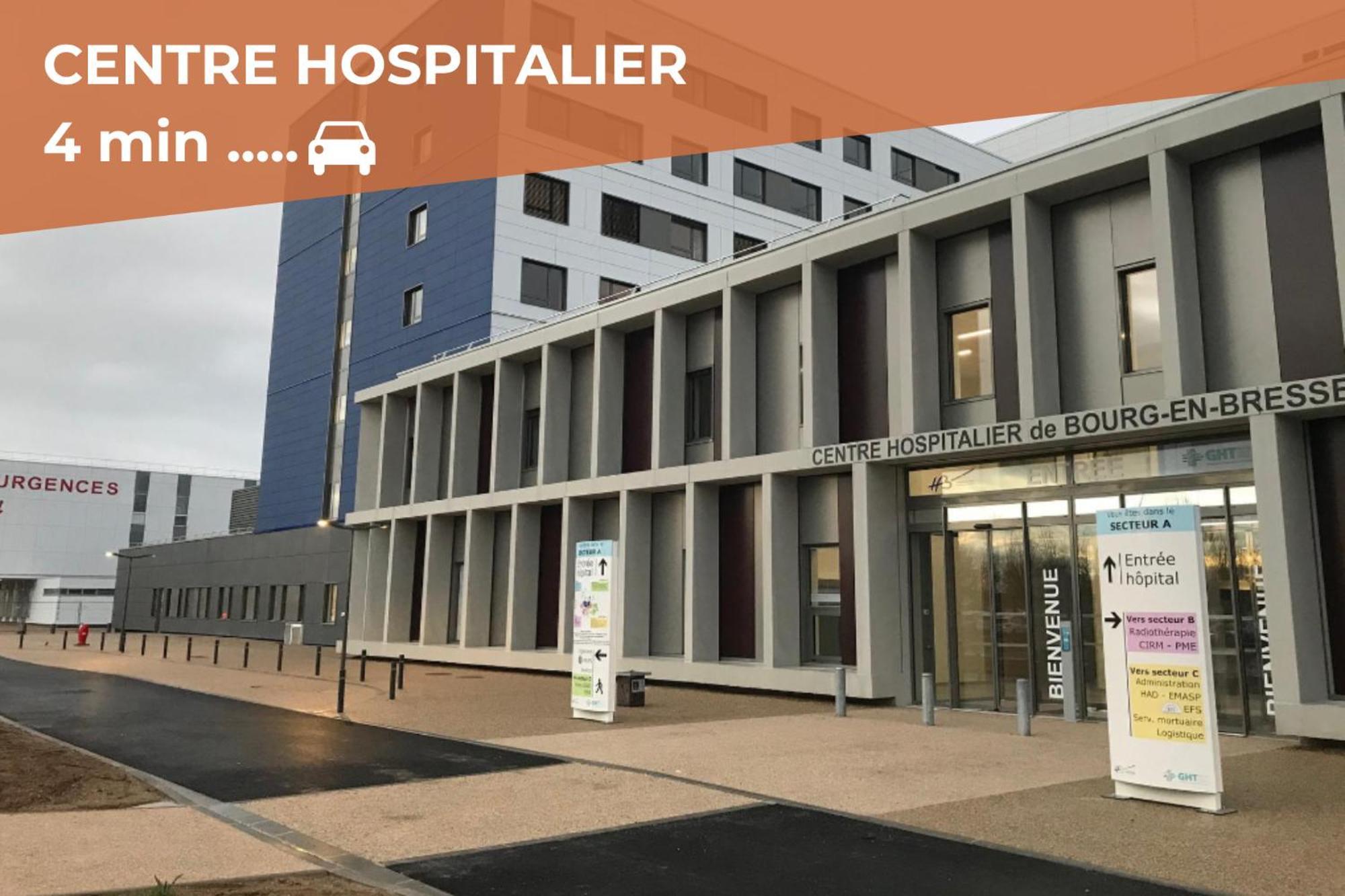 Le Tournassin-balcon-stationnement Gratuit * Bourg-en-Bresse